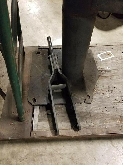 Used Hossfeld #2 Manual Pipe/Tube Bender on Pedestal