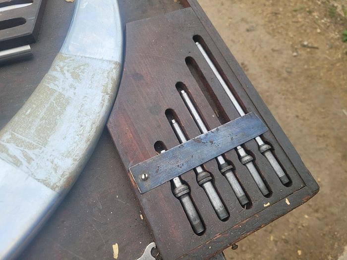 Used Tumico Tubular Micrometer Co. 20" thru 25" Precision Micrometer w/Standards