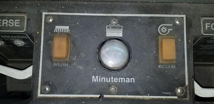 Used Minuteman 265 Walk Behind 24v Floor Scrubber Model #: MC265024
