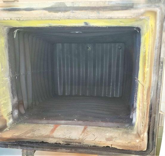 Used Electra Dual Chamber 2100*F Inert Gas Electric HeatTreat Furnace 18T x 25W x 25″Dp