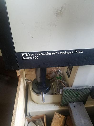 Used Rockwell Wilson Digital Series 500 Hardness Tester Mdl#: B-543R