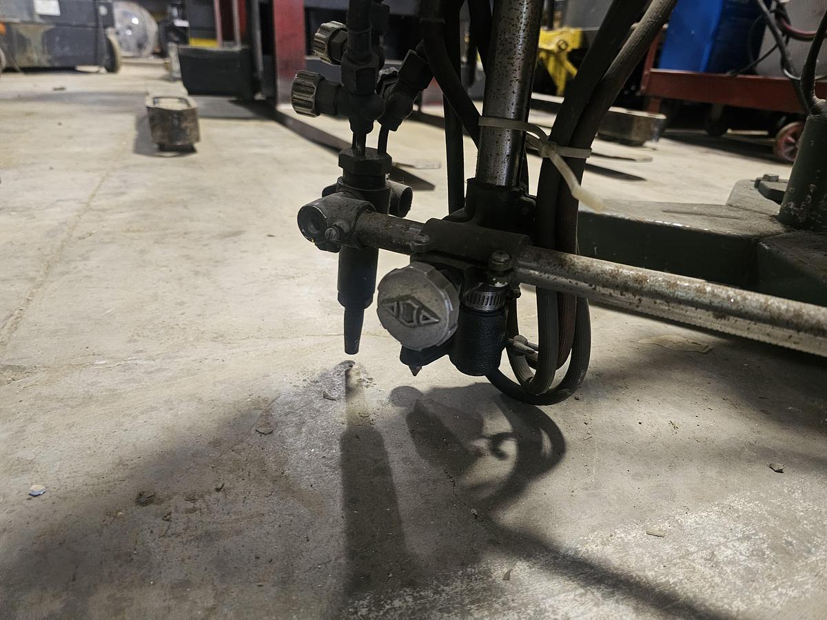 Used Koike IK-70 Automatic Circle Cutting Burner Machine Oxy Acetylene