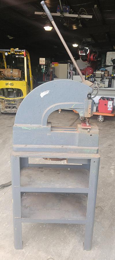 Used Di-Acro No. 2 Manual Hand Punch on Stand 