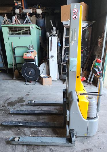 Used 2200# Jungheinrich/Multiton Single Stage "Swift" Series Stacker 24 Volt