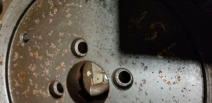 Used 14” VR/Wesson Rapid Set Industrial Face Mill Part #: STD-30125 Left Hand Cut