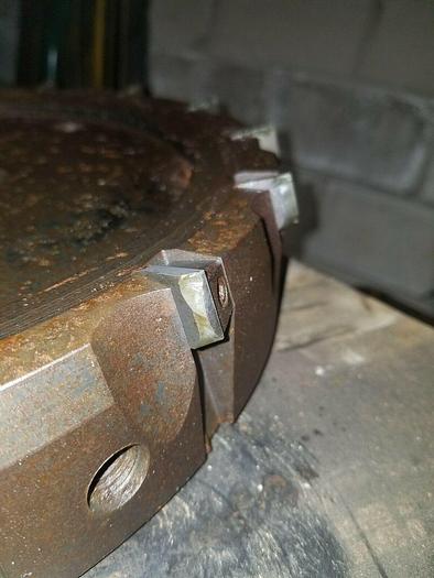 Used 14” VR/Wesson Rapid Set Industrial Face Mill Part #: STD-30125 Left Hand Cut