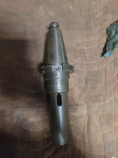 Used Sandvik A390.45-50 60 050M CAT50 Tool Holder & #4MT Adapter 391.41-04 63 155