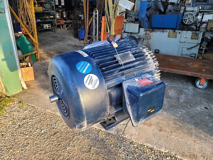 Used NOS Marathon 50 HP HVK326THFS8028ETL Blue Max Electric Motor 230/460V TEFC