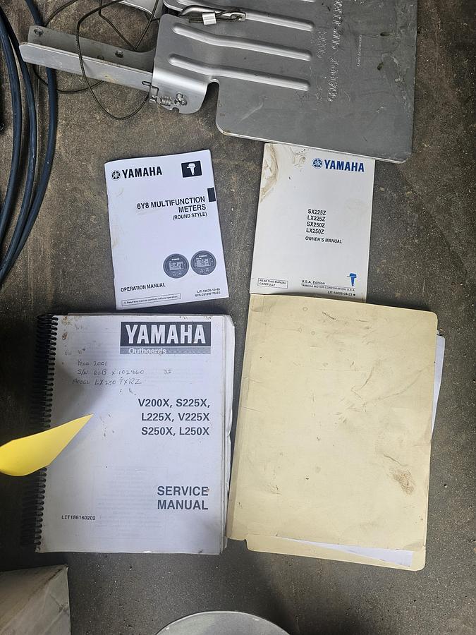 Used Yamaha LX250TXRZ V250 Saltwater Series II OX66 Outboard Marine Engine