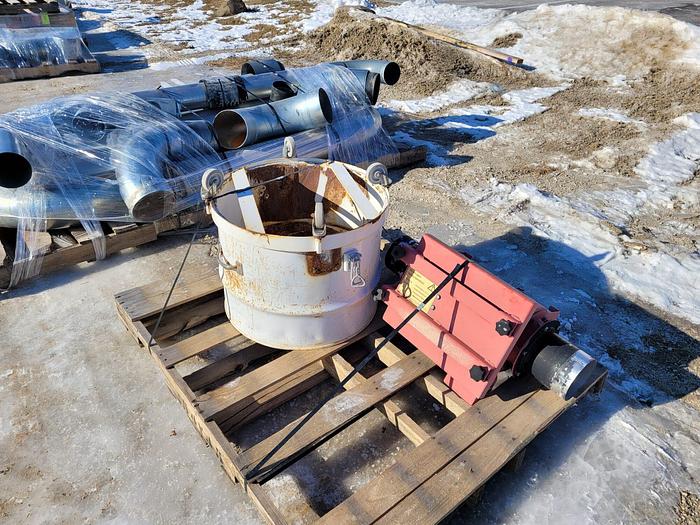 Used EUROVAC III 50 Hp Multi-Stage Central Vacuum Collection System SYS-040-114