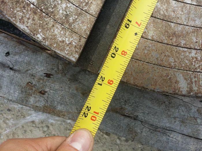 Used 21” 4 Jaw Lathe Chuck SCA, 4” Thick