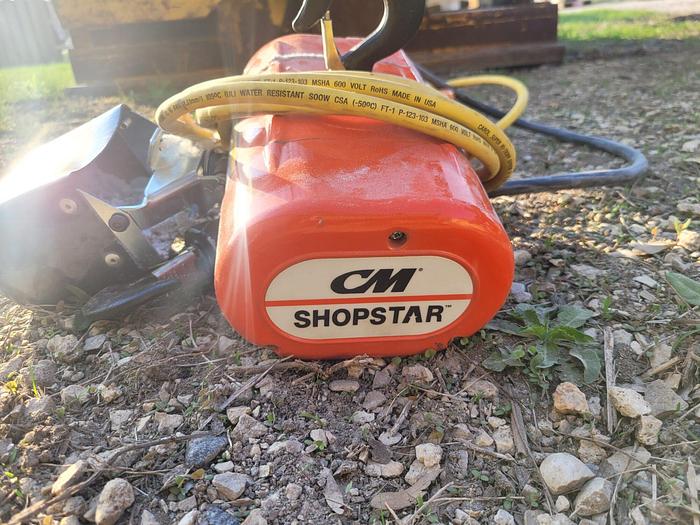 Used Contrx Workstation 250lb Jib Crane 8′ Span 10′ Under Beam Height w/CM Hoist