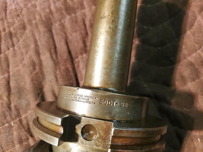 Used Devlieg Microbore SIngle Tool Indexable Boring Head 50CT-58 (MAX DIA: 1.375")