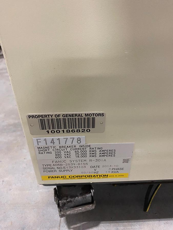 Used Fanuc Robotics M-900iA 260L Robot Complete w/ R30iA Controller