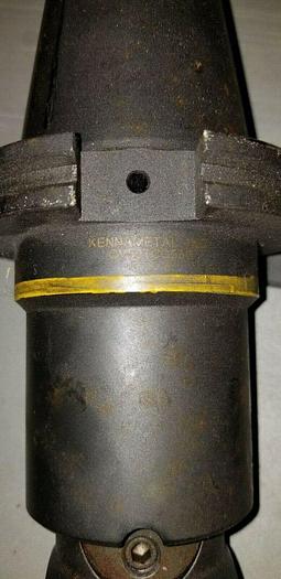 Used Kennametal CAT 50 End Mill Tool Holder Part #: CV50-TC0562