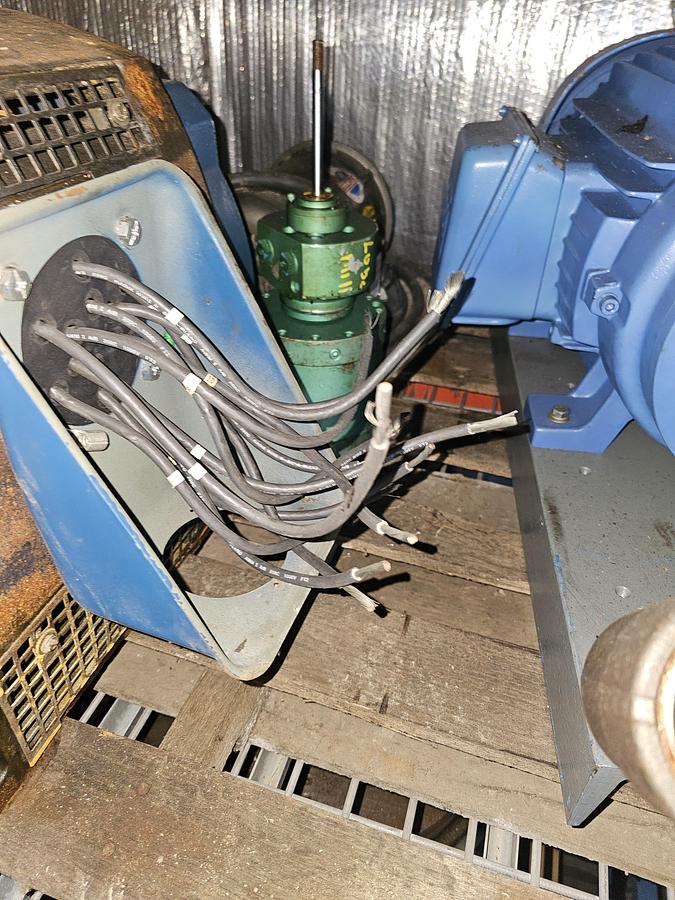 Used AC Smith Century II 50 Hp AC Electric Motor #T35038, Frame: 326T, 230/460V, 3 ph