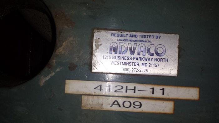 Used Stokes MicroVac Vacuum Pump & 615 RGS Roots Blower Combination - Vacuum Furnace