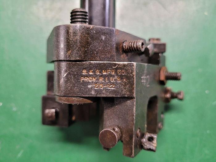 Used Brown & Sharpe 215-122 Recessing Toolholding Shank Screw Machine Tooling