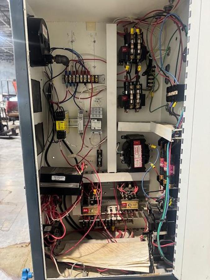 Used 12 Ton Wabash 12-1212-2TMB Heated Platen Molding Press 