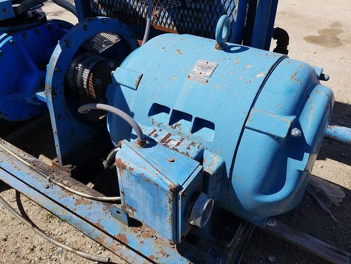 Used 250 Hp Brook Electric Motor 230/460V, 3 ph, 60 Hz, 594/297A @ 1770 RPM