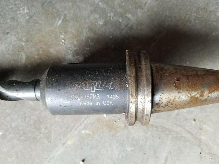 Used Parlec 3/4'' End Mill Holder Part #C40-75EM3