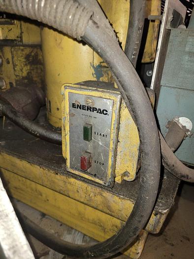 Used Enerpac One Shot & Sweep Conduit/Pipe Bender w/Pipe Bending Dies 30 Ton Cylinder 3/4” – 4” Capacity