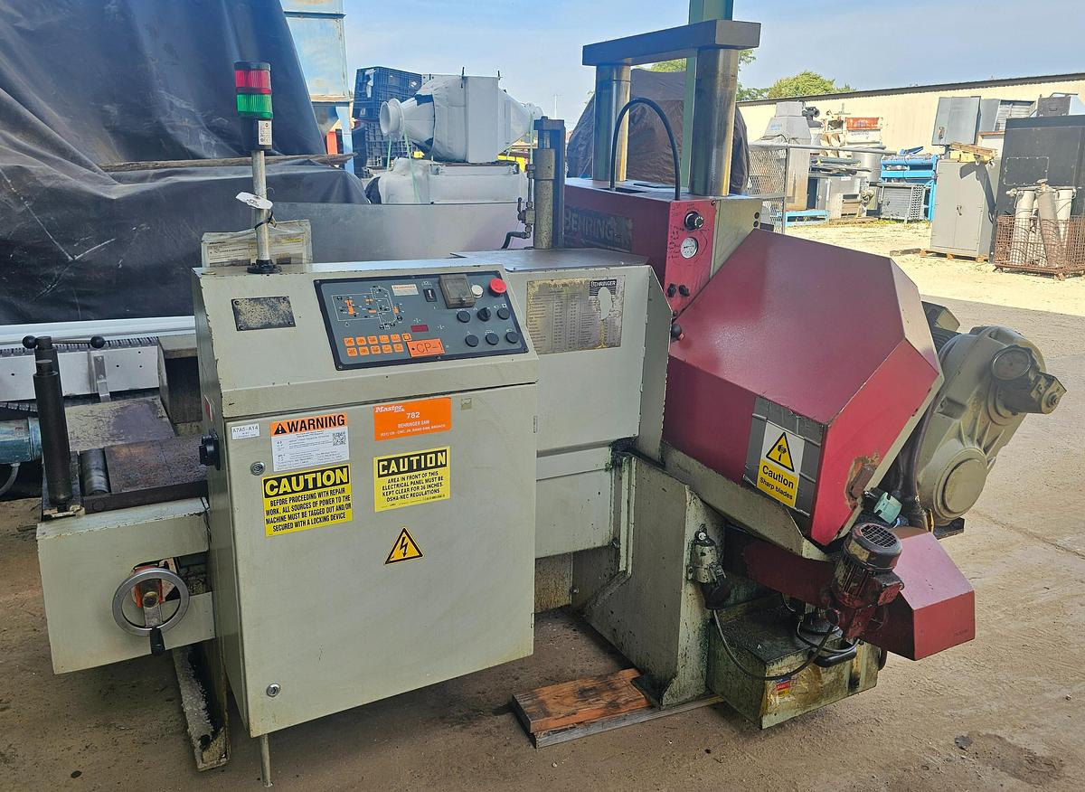 Used 11.8" x 11.8" Behringer HBP303A Automatic Twin Column Horizontal Bandsaw