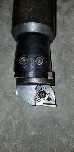 Used Valenite 9-M-1 CAT 50 Tool Holder Part #: V50CT-E150 w/RBN-300 Boring Head