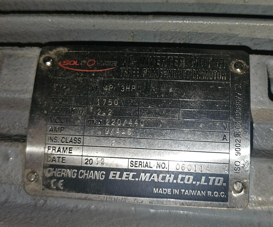 Used 2012 3 Hp ACER E-Mill EVS-3VSII Knee Mill , 9" x 49" Table Acurite DRO