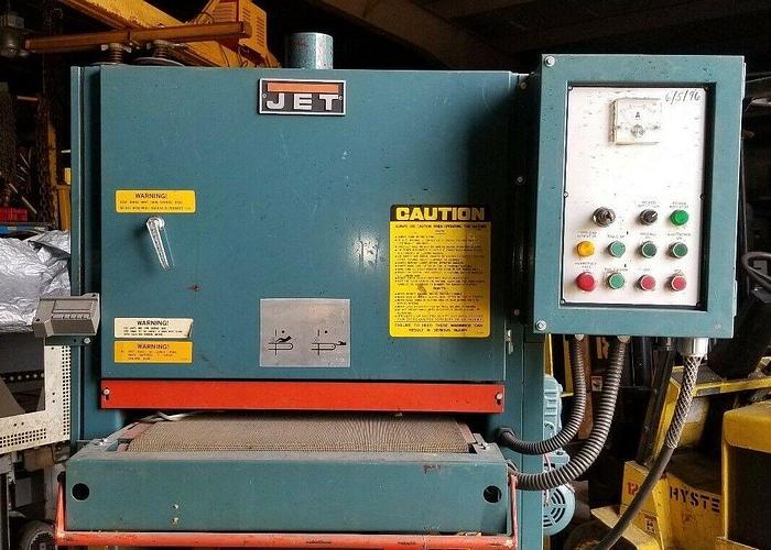 Used 25" Jet Sander w/26" Wide Belt #JWB-25P w/Torit #84 Dust collector