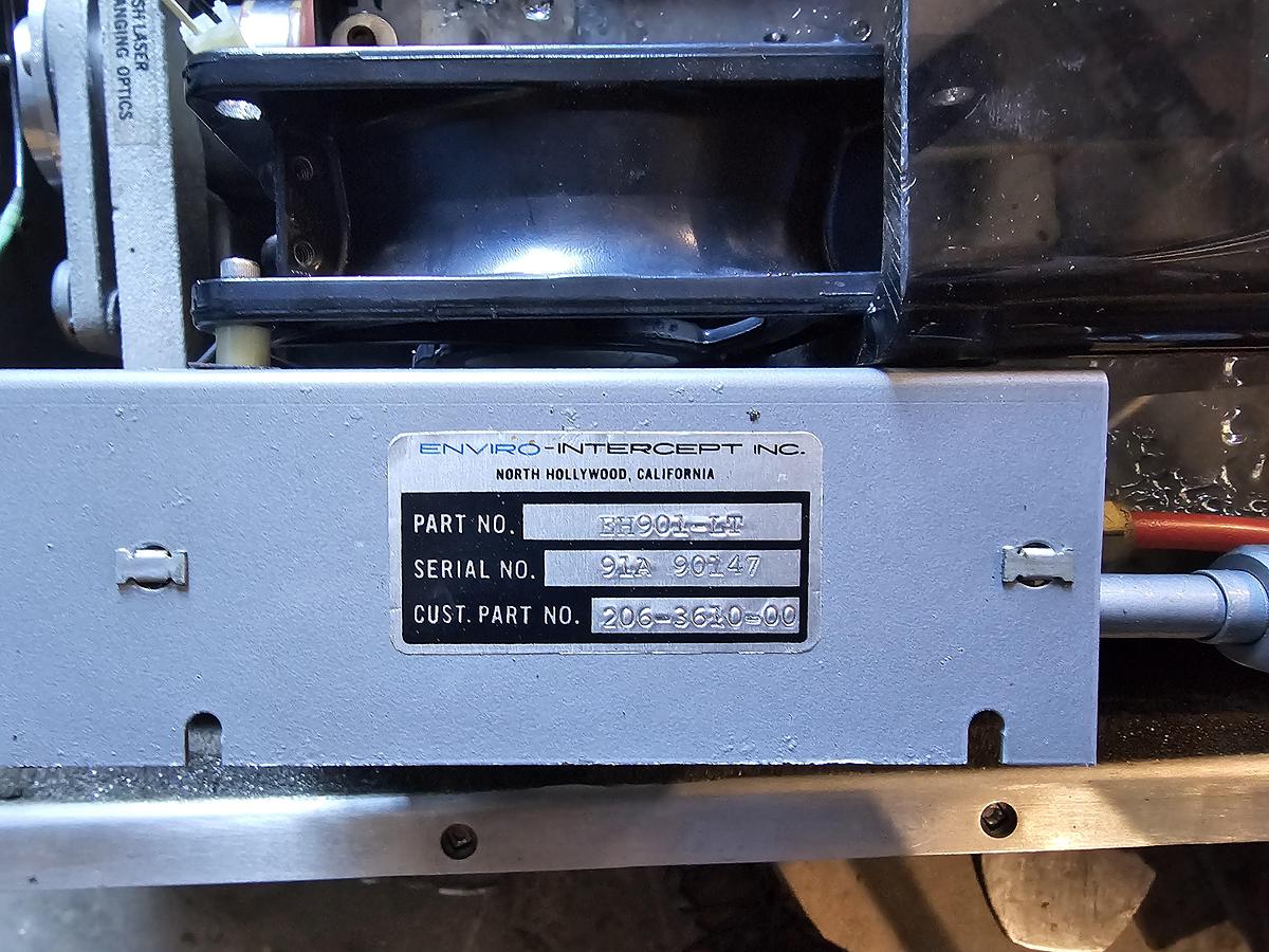 Used Lasertechnics Blazer 6000 Carbon Dioxide Marking Laser/Coder - Parts Machine