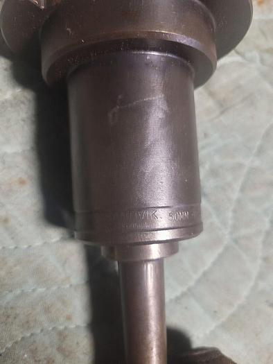 Used Sandvik Coromant CAT50 Morse Taper Adapter 50MM-VF-4MT #4 Morse Taper