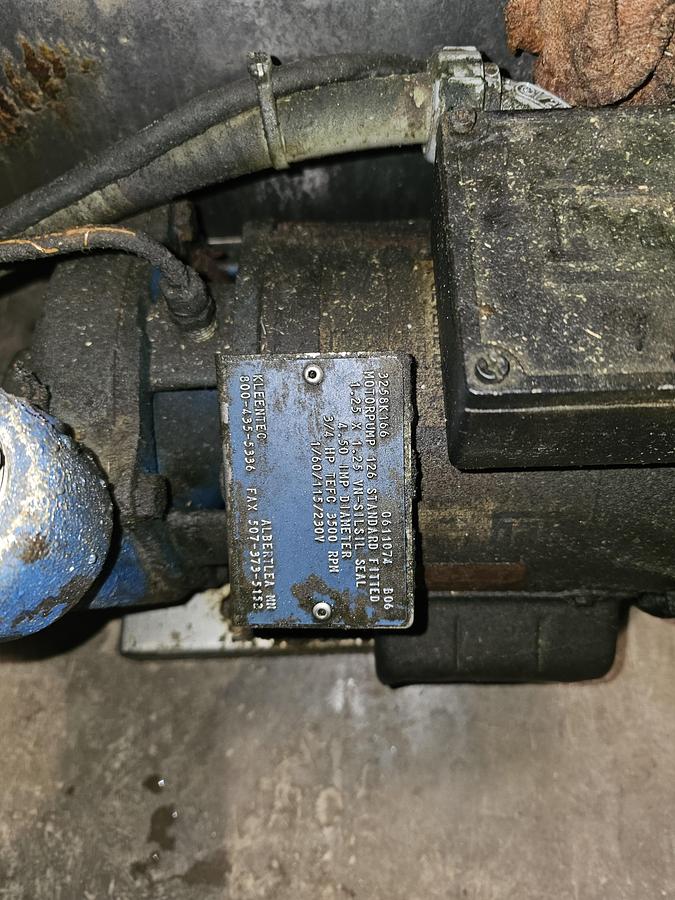 Used KleenTec KT9200 Heated Stainless Steel Top Load Washing System