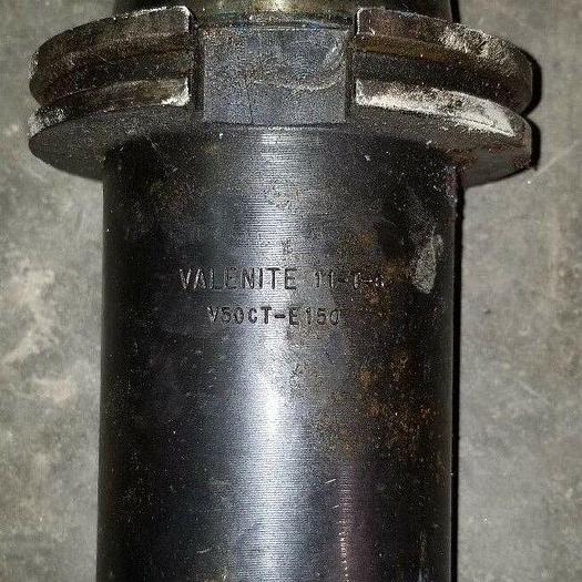 Used Valenite CAT 50 Tool Holder V50CT-E150 11-T-6