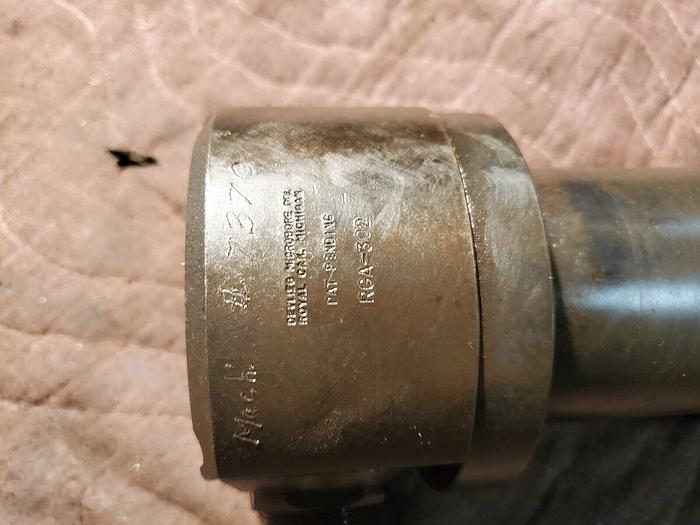 Used Devlieg Microbore RGA-302 Gear Adjust Boring Ring & 50CT-ADE-1412-50 Adapter