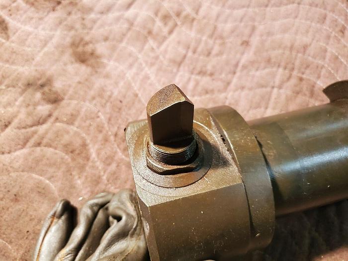 Used Devlieg Microbore RGA-302 Gear Adjust Boring Ring & 50CT-ADE-1412-50 Adapter