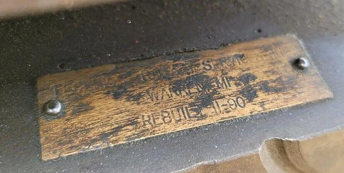 Used Large Devlieg 40" x 40" Rotary Air Lift T-Slot  Table 10-3/4" Height