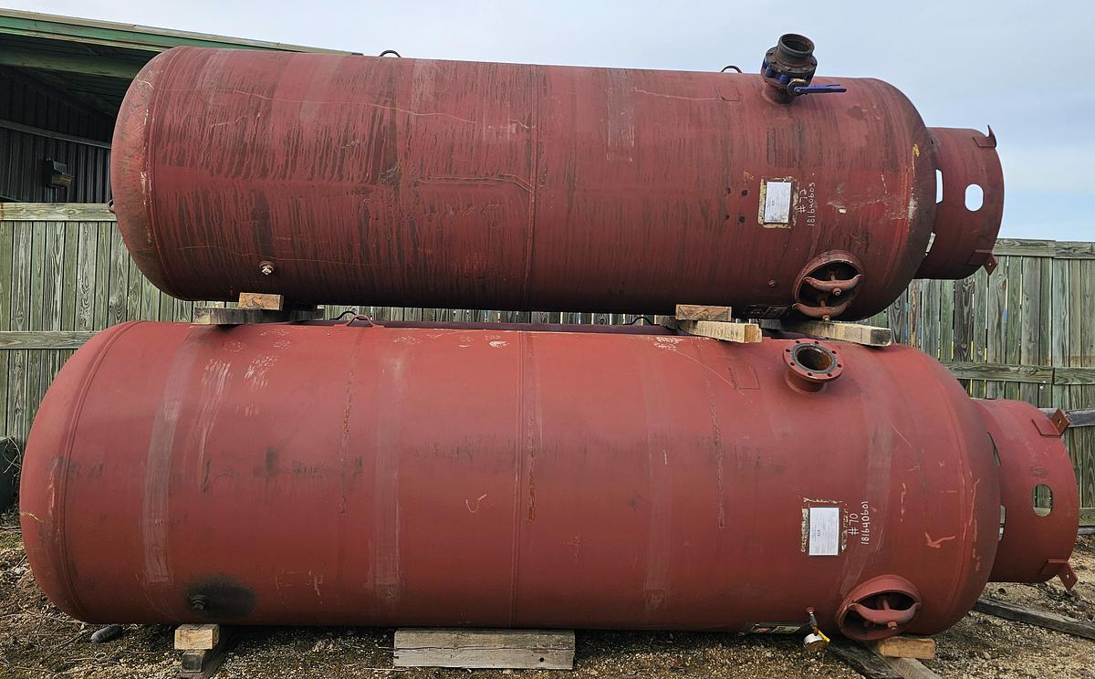 Used 2,200 Gallon Silvan Air Storage Tank | 2009 | 150 PSI | ASME Section VIII