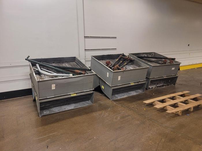 Used Hartzell 48” 20 HP Belt Drive Axial Ventilation Fan 49,000 CFM Flow Rating