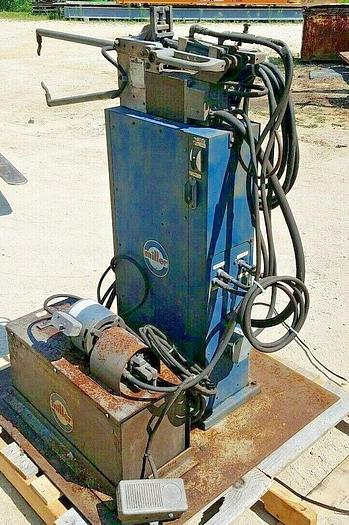 Used 10KVA Miller PortableSpot Welder on Stand w/cooler Model #: MPS-10-AFT 460V