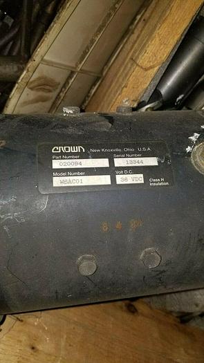 Used Crown 36V Electric Forklift Drive Motor Part #020094 Model #W6AC01