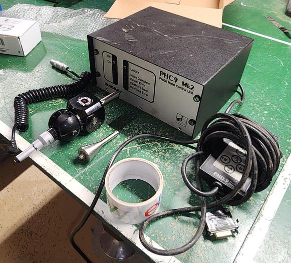 Used Renishaw PH9A Motorized CMM Probe Head Kit & PH9C Control Unit 