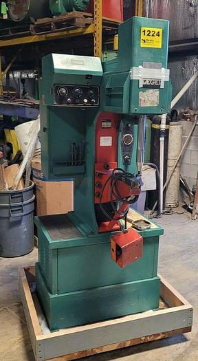 Used Haeger HP6-B Hydraulic 6 Ton Insertion Press w/Tooling as pictured