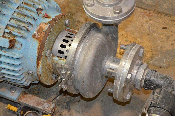 Used 15 Hp Waukesha Model #U2065 Stainless Steel Centrifugal Pump, 220/440V-3-60
