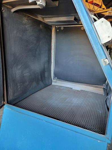 Used Zero Manufacturing BNP-60-1 Reach In Grit Blast Cabinet & 600 Dry Filter