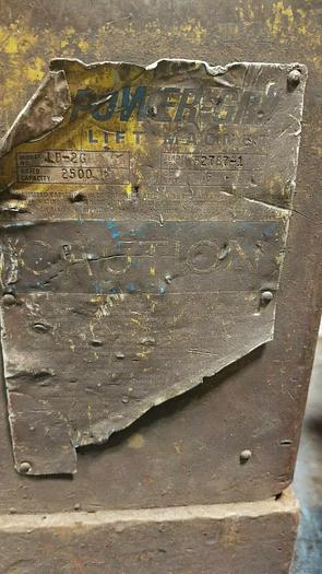 Used Power-Grip 2500# Capacity Magnetic Lifting Block Model #LB-2G
