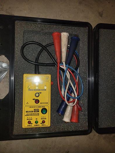 Used Greenlee Unitest DR701 Phase Rotation Testing Kit