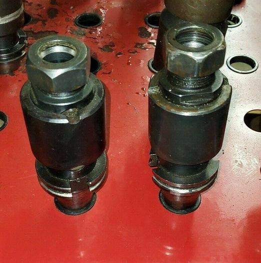 Used Erickson Tool CAT 40 Collet Holder w/Nut C-12340C