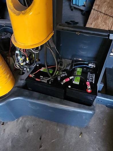 Used 2200# Jungheinrich/Multiton Single Stage "Swift" Series Stacker 24 Volt