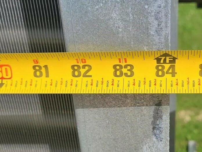 Super Radiator Coil Industrial 150 PSI Cooling Coil 54'' x 80'' -03R-0.625/144